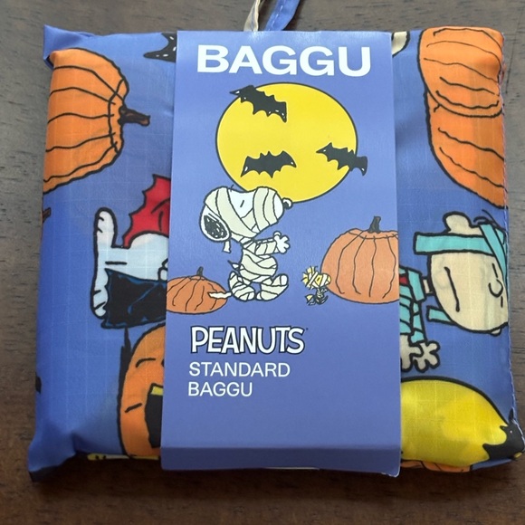 Baggu Peanuts Halloween Standard Bag BNWT - Picture 1 of 3